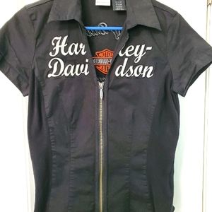 Harley Davidson short sleeve fitted